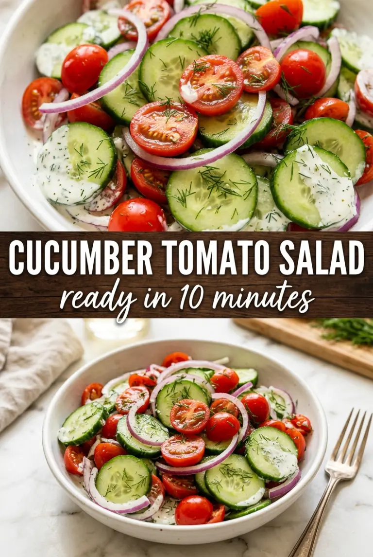 Cucumber Tomato Salad