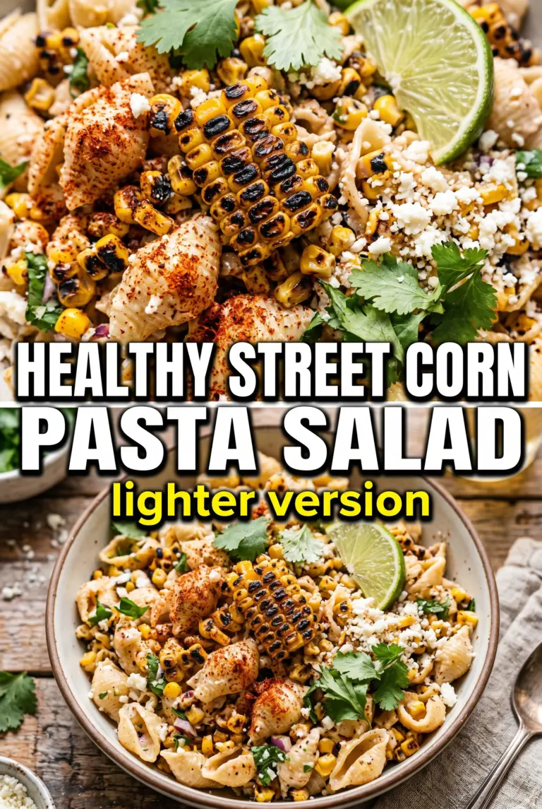 Healthy Street Corn Pasta Salad