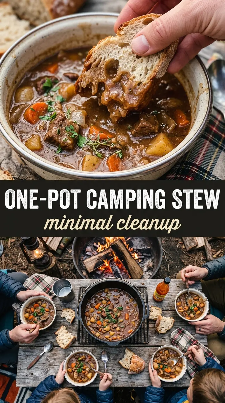 Hobo Stew campfire hearty