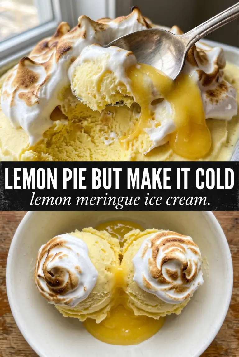 Lemon Meringue Ice Cream