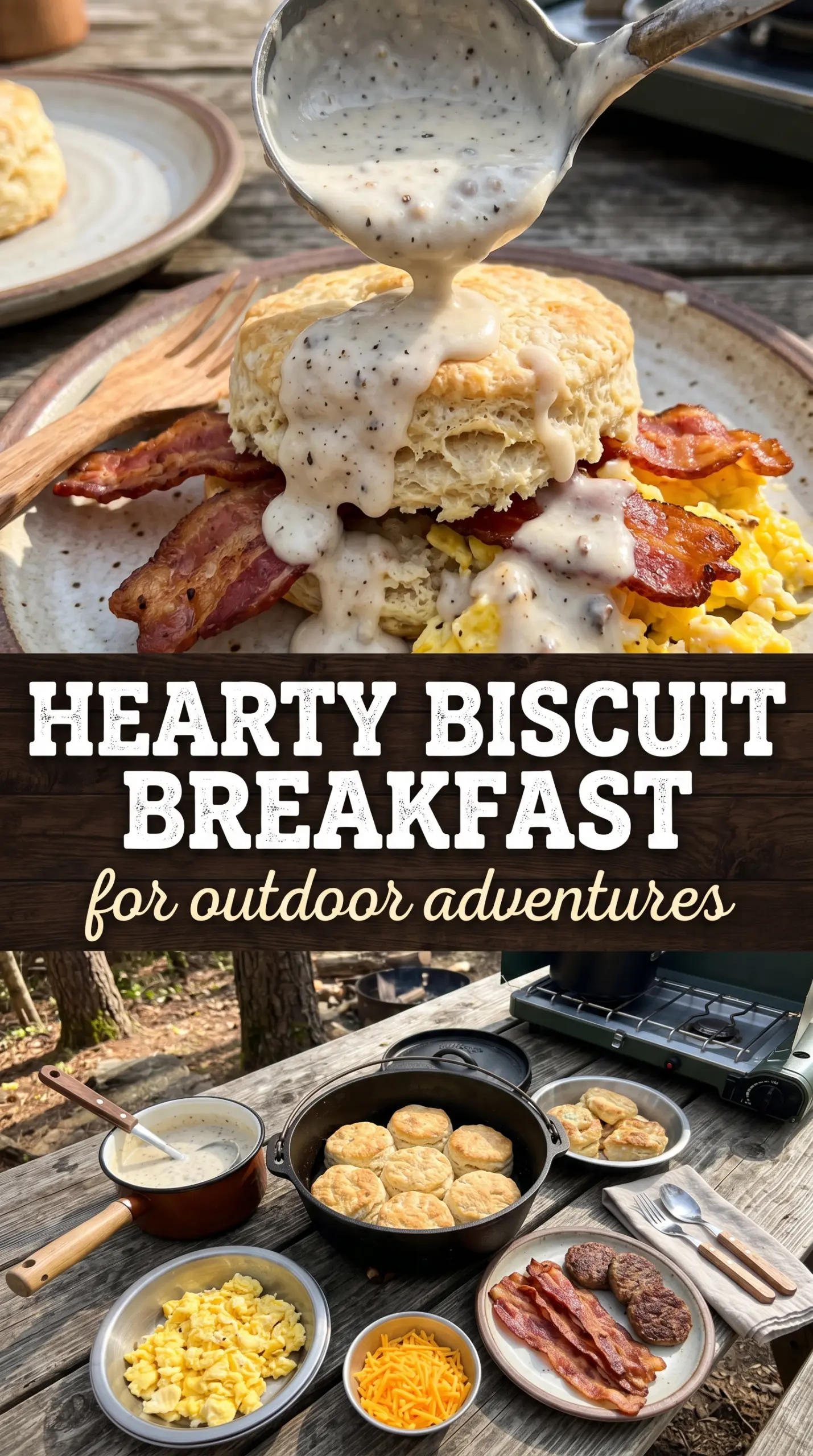 Loaded Breakfast Biscuits fluffy savory hearty