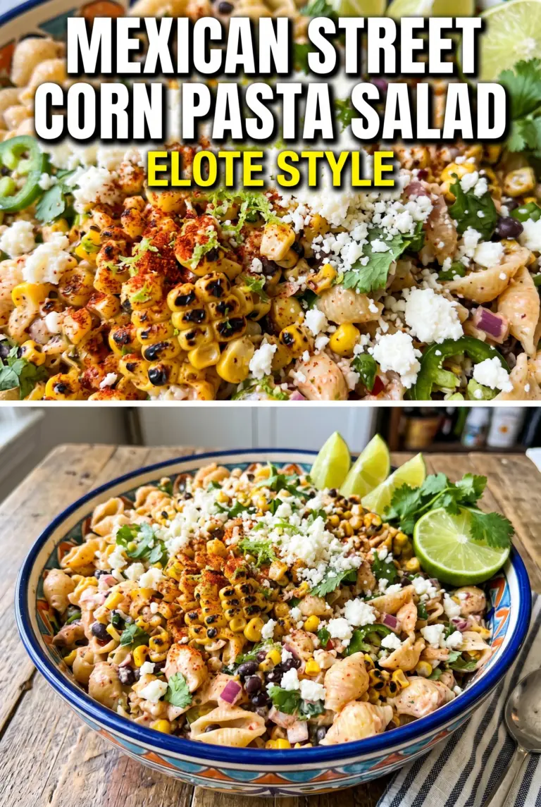 Mexican Street Corn Pasta Salad