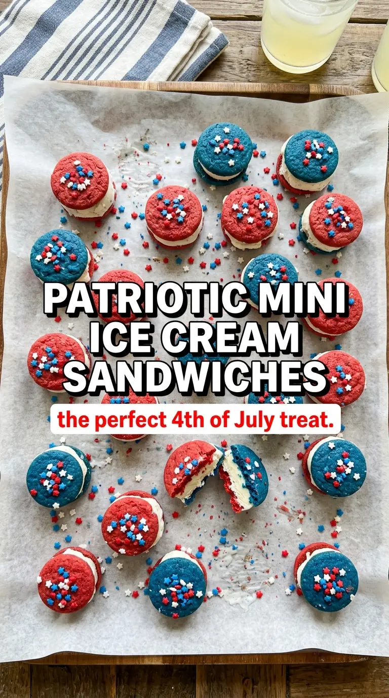 Ice cream sandwich with cookies or bread