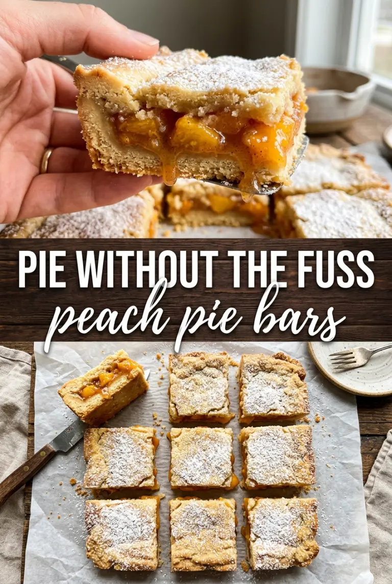 Peach Pie Bars