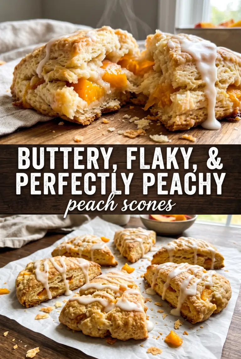 Peach Scones