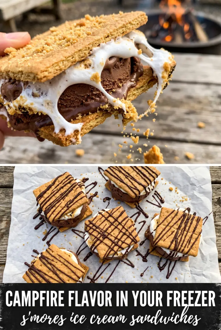 S’mores Ice Cream Sandwiches