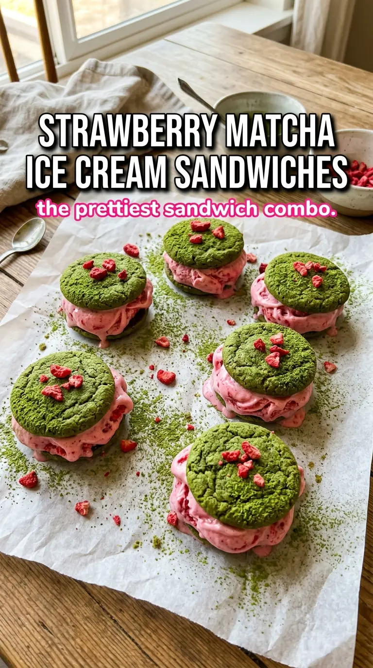 Ice cream sandwich with cookies or bread