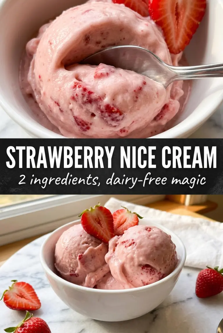 Strawberry Nice Cream