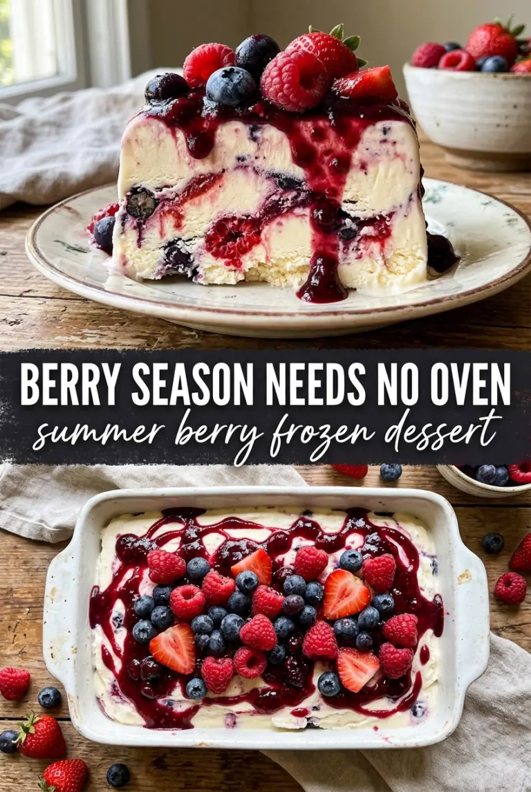 Summer Berry Frozen Dessert