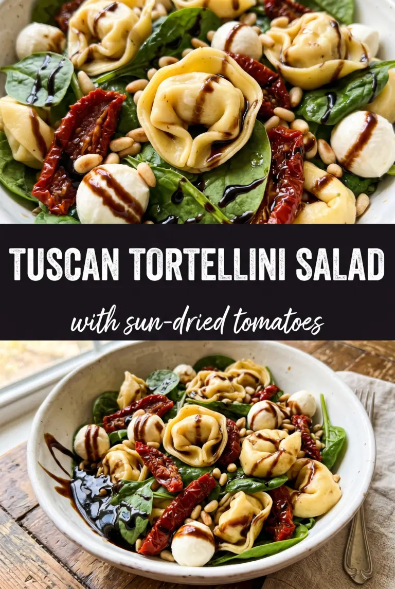 Tuscan Tortellini Salad
