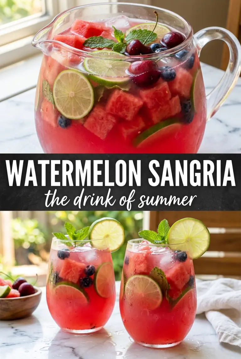 Watermelon Sangria