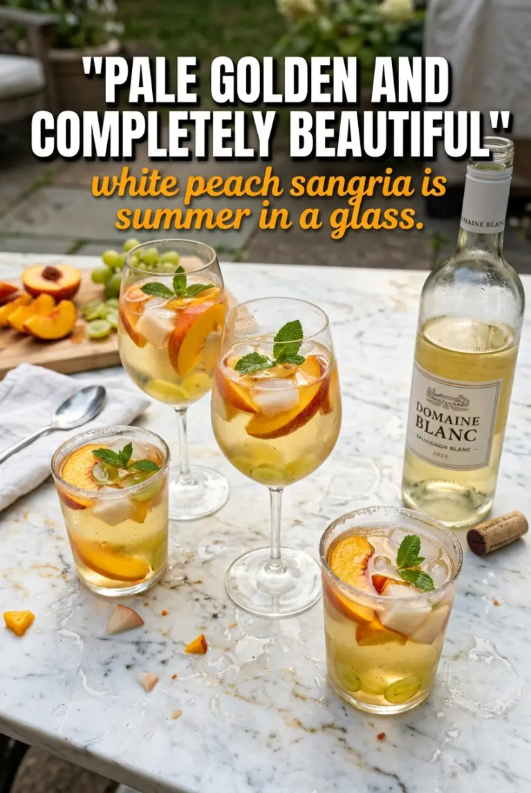 White Peach Sangria