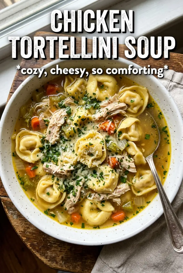 Chicken Tortellini Soup
