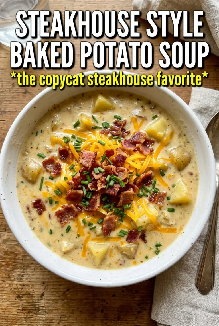 Copycat Outback Baked Potato Soup