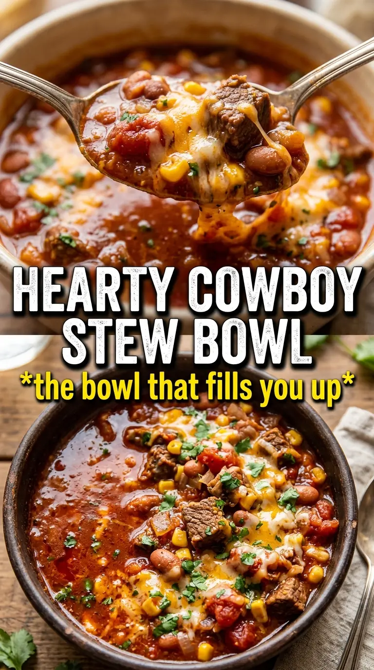 Cowboy Stew hearty smoky beef sausage