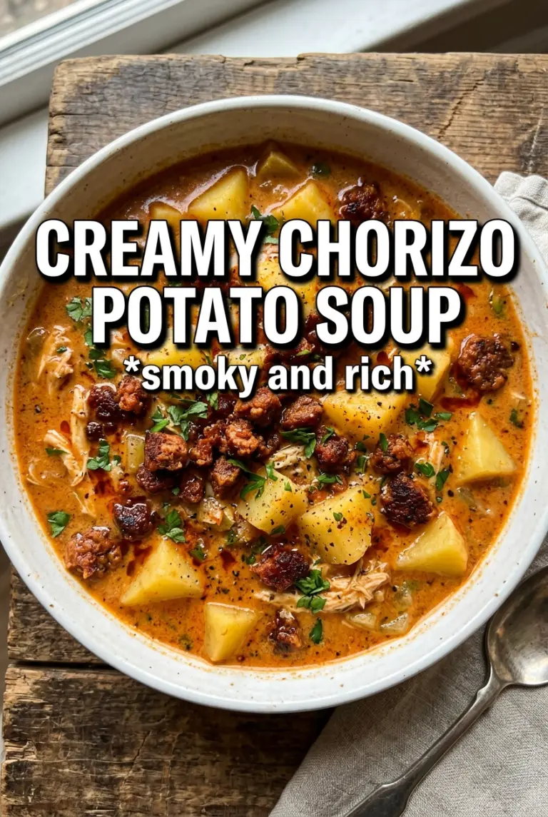 Creamy Chorizo Potato Soup