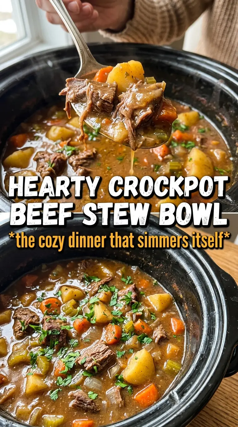 Crock Pot Beef Stew hearty savory