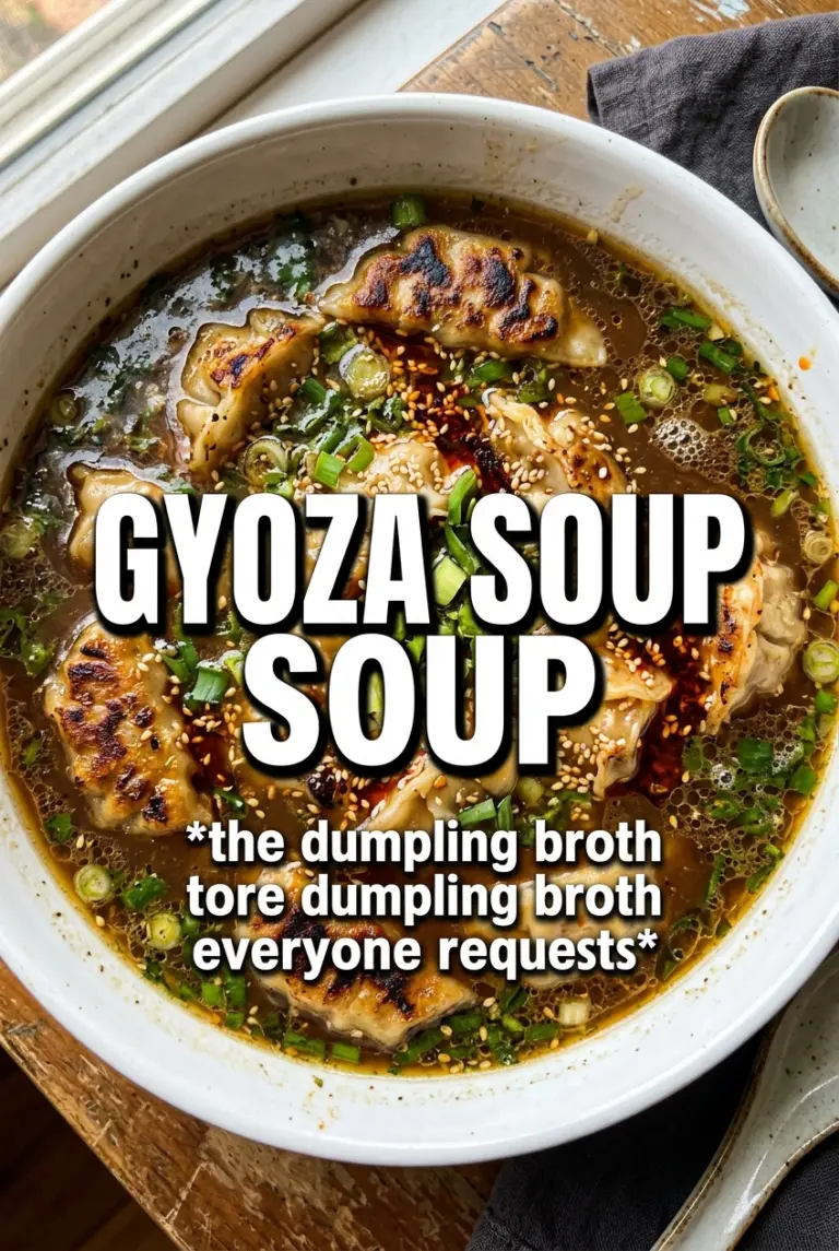 Gyoza Soup