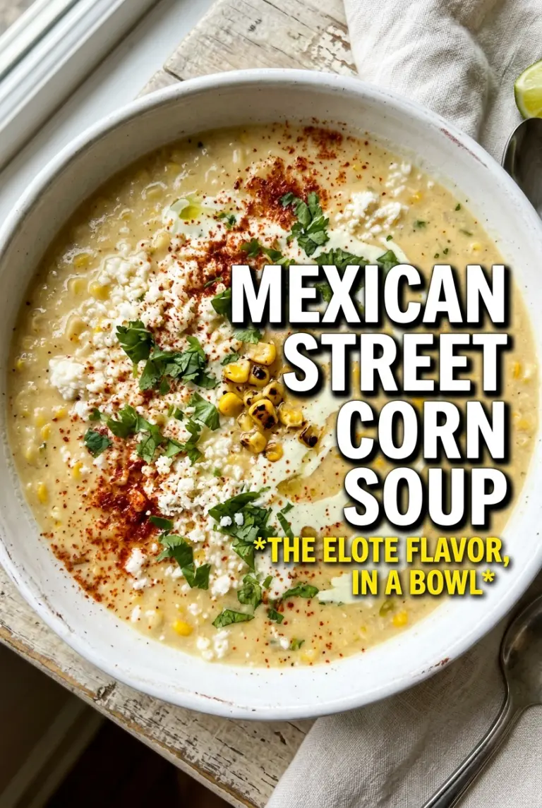 Mexican Street Corn Soup