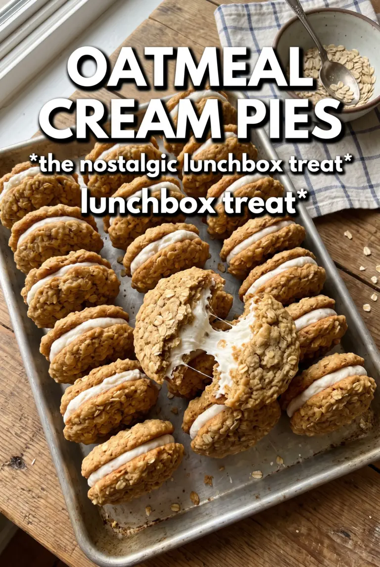 Oatmeal Cream Pies
