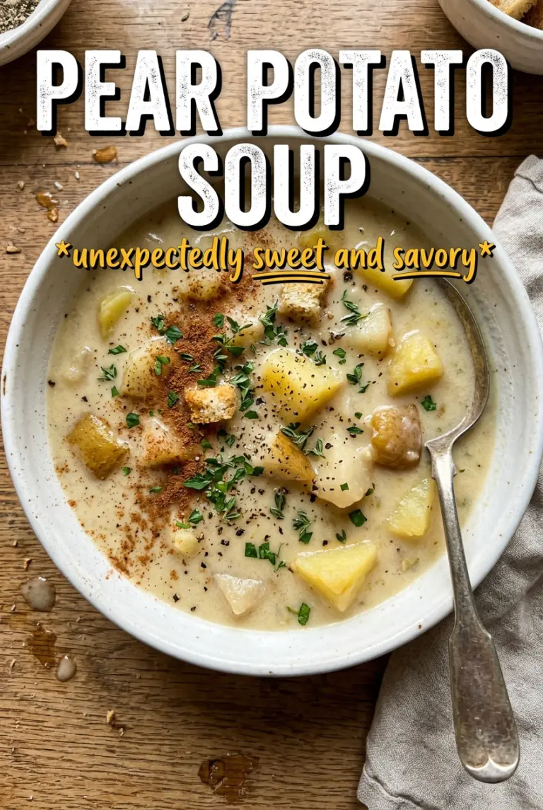 Pear Potato Soup