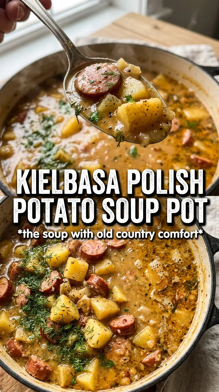 Polish Potato Soup creamy golden potato soup