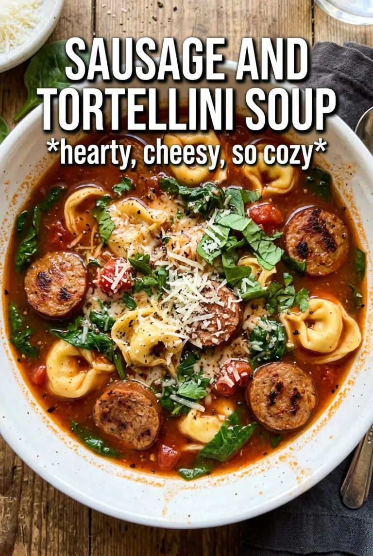 Sausage And Tortellini Soup