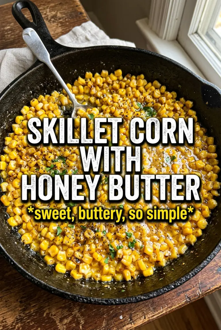 Skillet Corn With Honey Butter