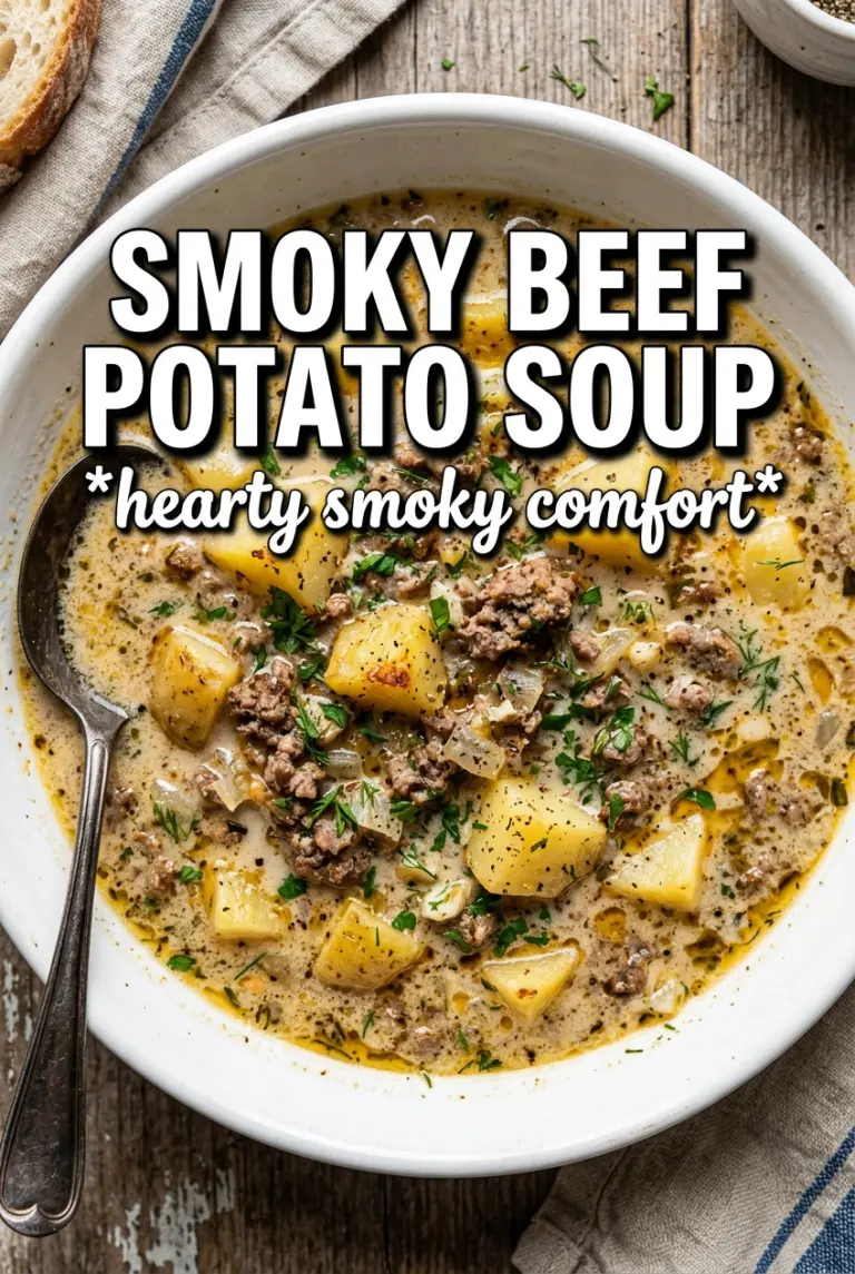 Smoky Beef Potato Soup