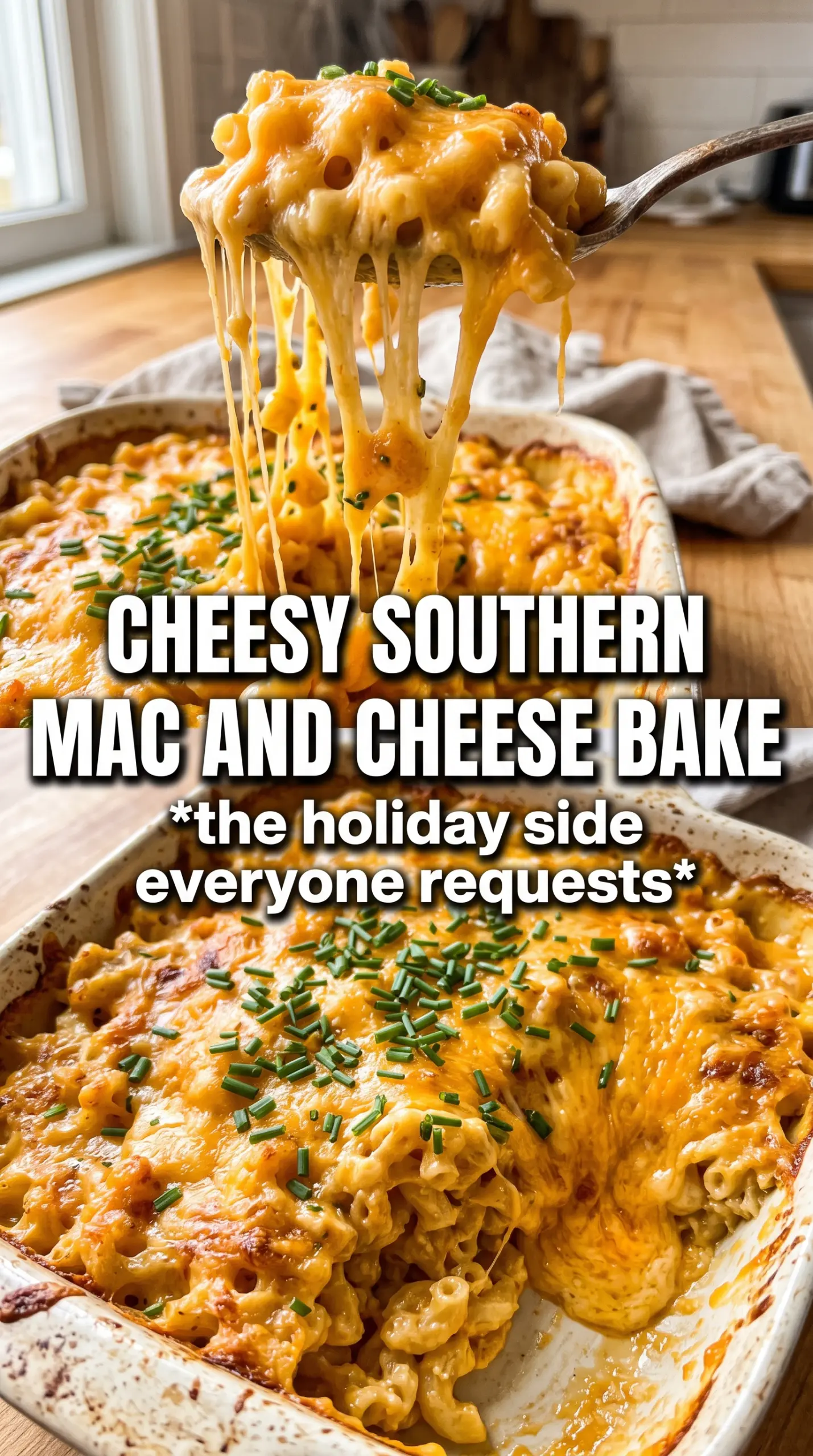 Southern mac and cheese creamy baked cheesy
