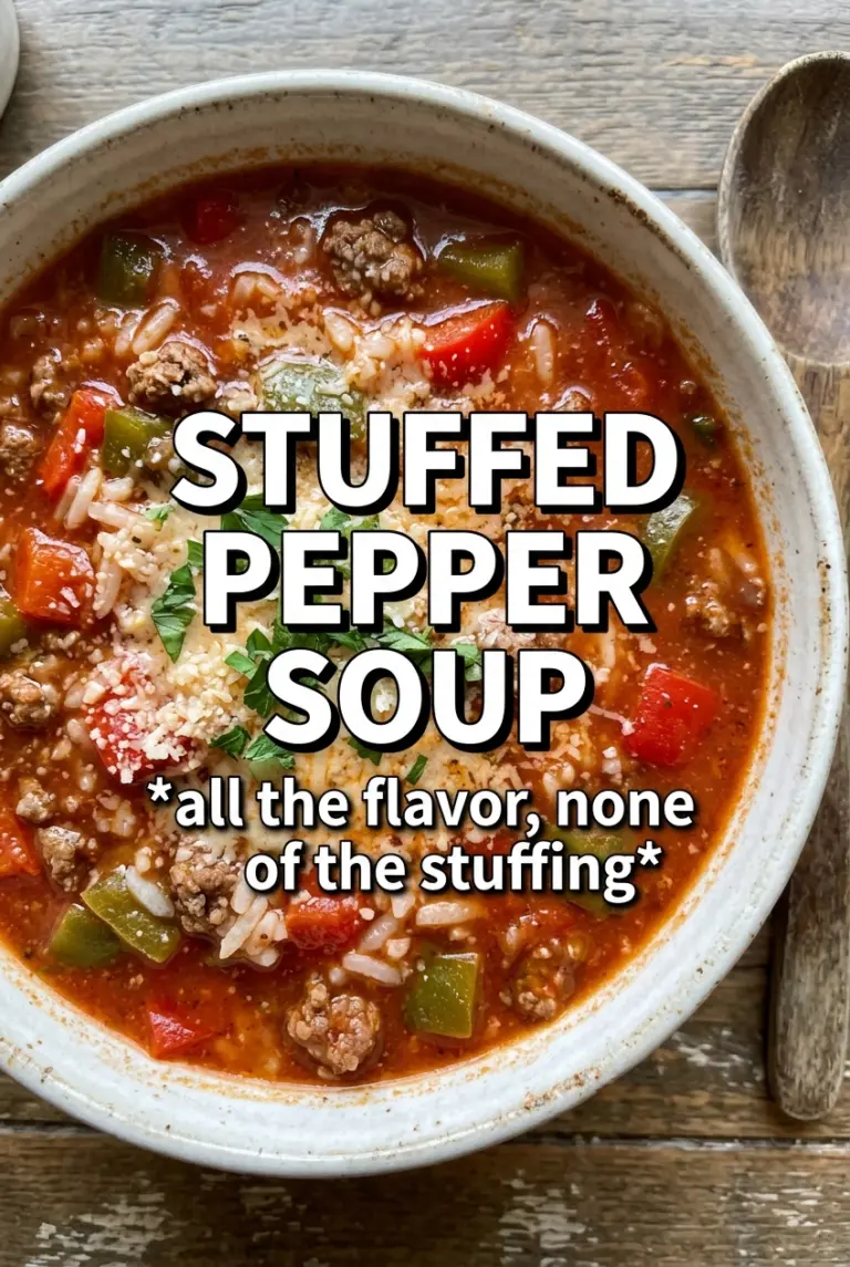 Stuffed Pepper Soup