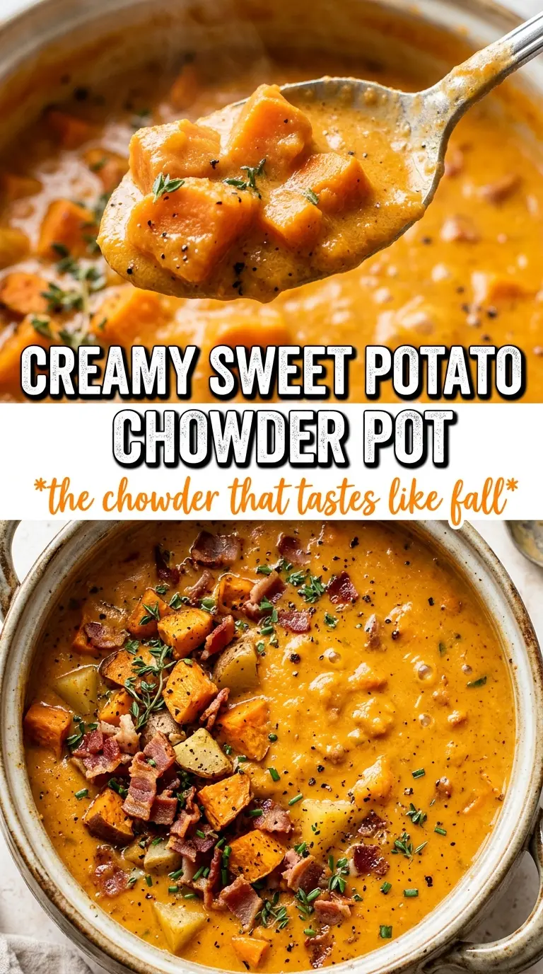 Sweet Potato Chowder creamy smoky chives