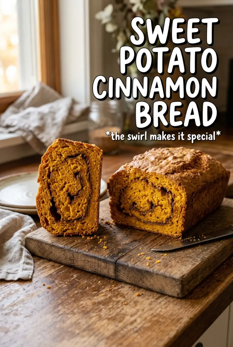 Sweet Potato Cinnamon Bread