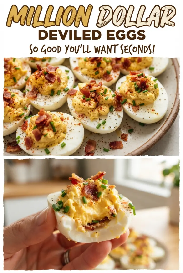 Million Dollar Deviled Eggs