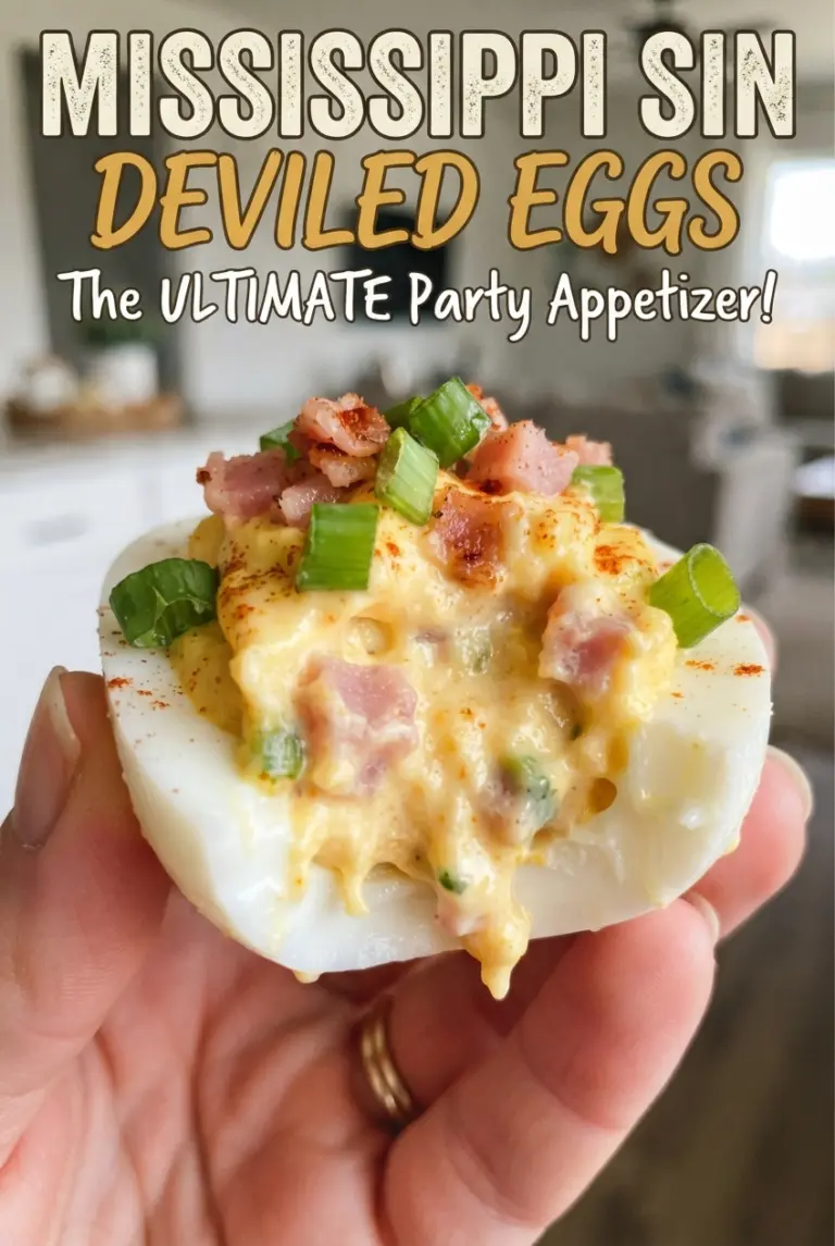 Mississippi Sin Deviled Eggs