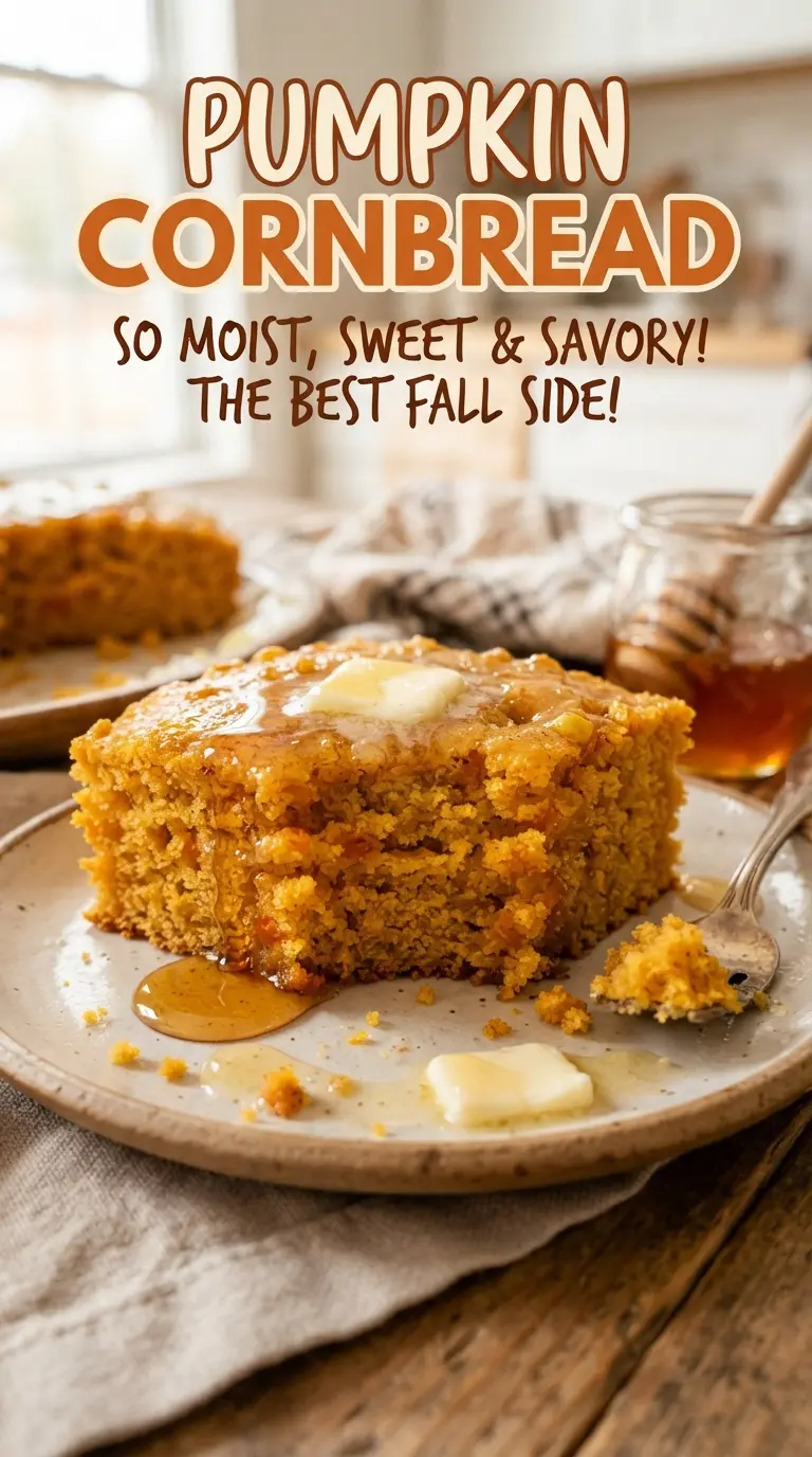 Pumpkin cornbread golden pumpkin maple