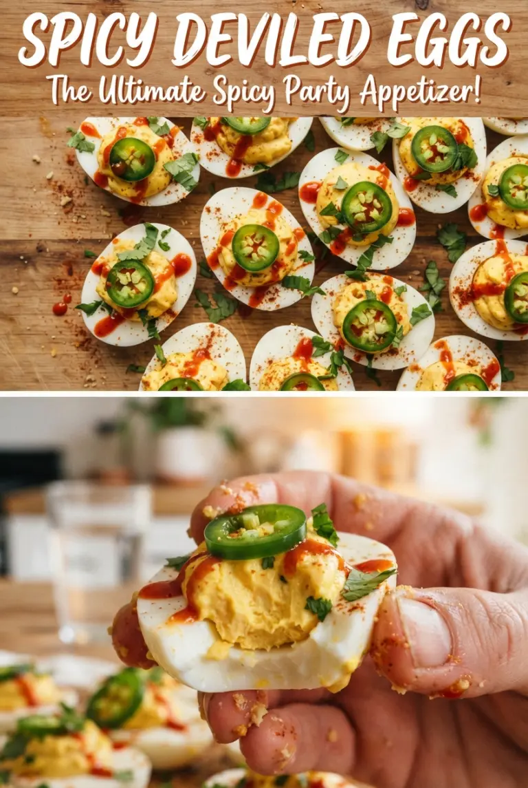 Spicy Deviled Eggs